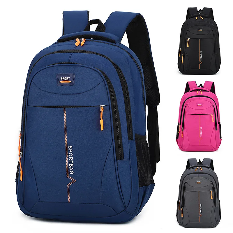 

New Men's and Women's Backpack Laptop Waterproof Nylon Casual Shoulder Bagpack Travel Teenage Men's Backpack