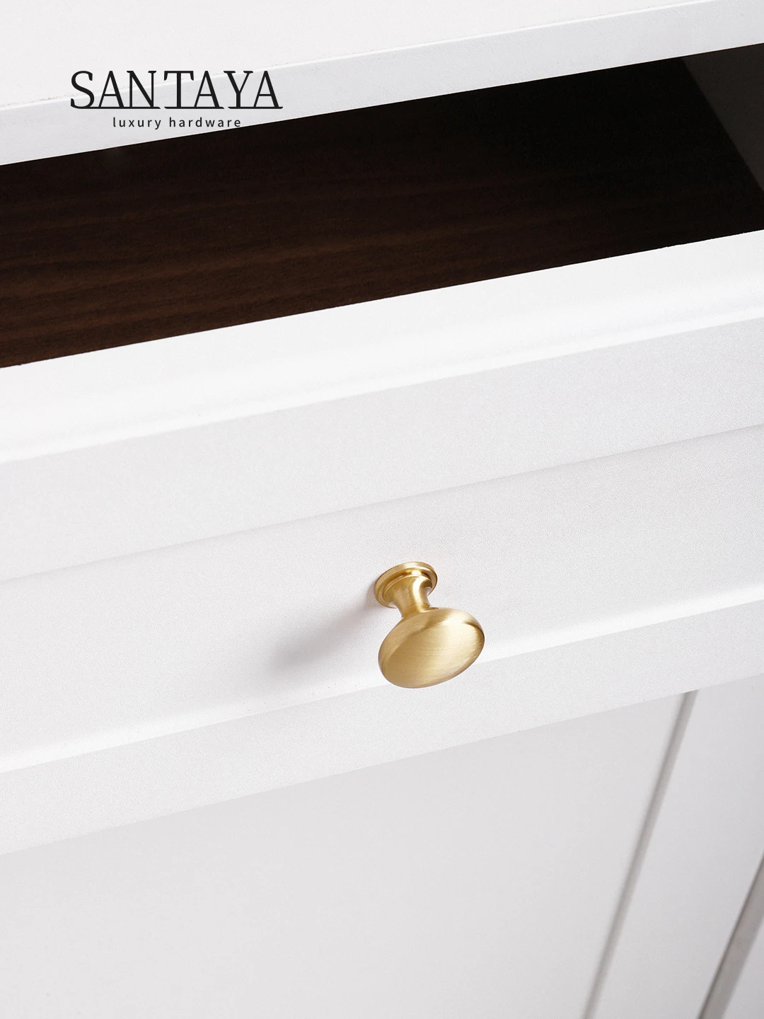 Santaya Messing Schublade Knöpfe Pilz Wolke Gold moderne minimalist ische Küchen schrank zieht solide Kommode Schuhkarton Möbel Griffe