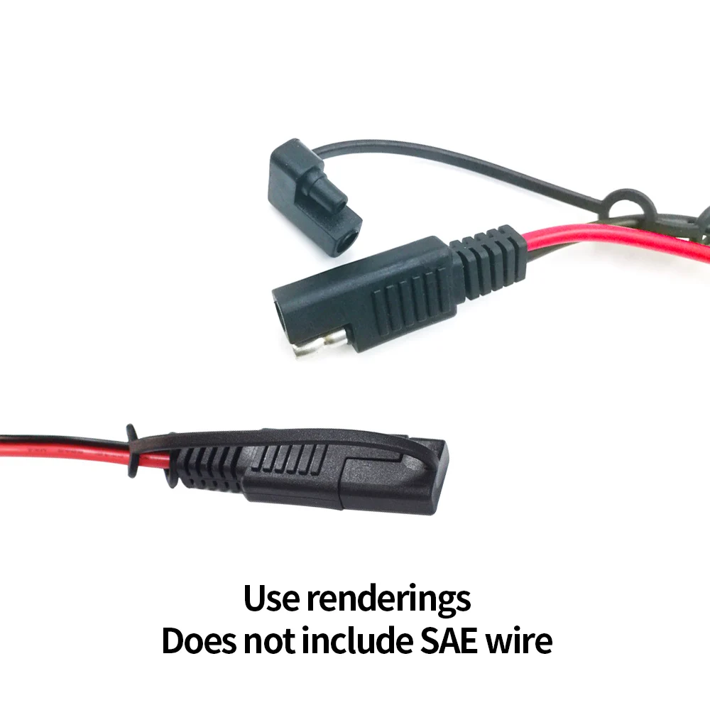 سلك مسطح غطاء موصل كابل ، قضية الغبار ، غطاء SAE ، قابس مقاوم للماء ، تيار مستمر الطاقة ، الطاقة الشمسية ، جديد ، 5 قطعة