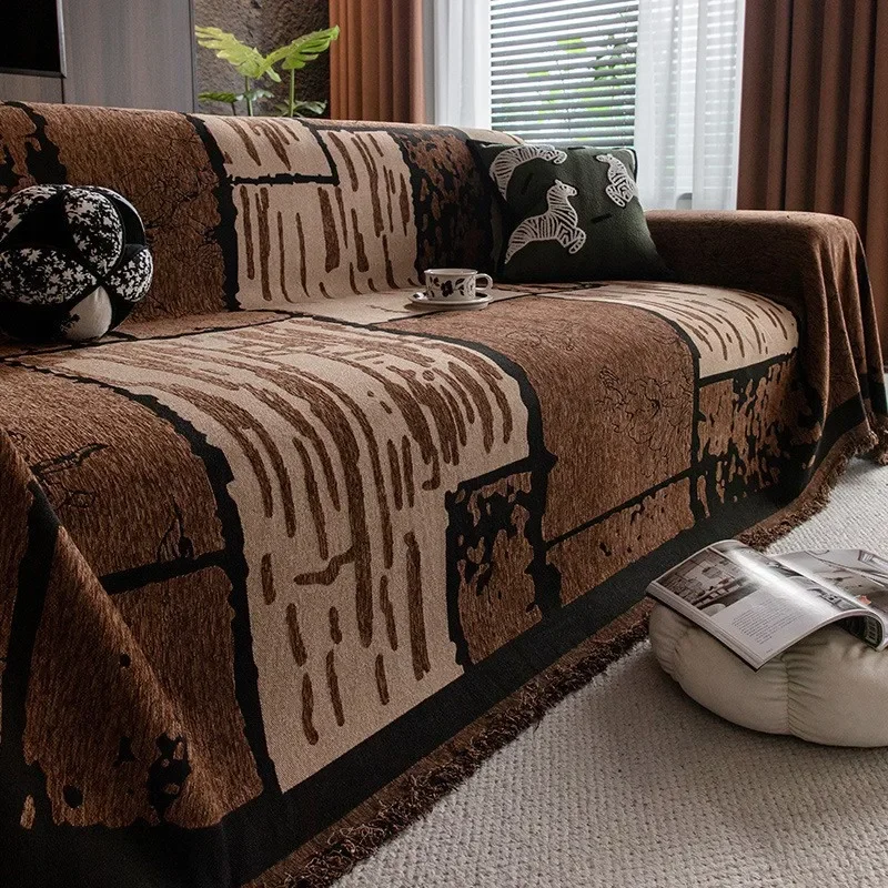 New Chenille Sofa Cover Cloth Four Seasons Universal Sofa Towel One Full Cover Sofa Covers Dustcloth Backrest Towel