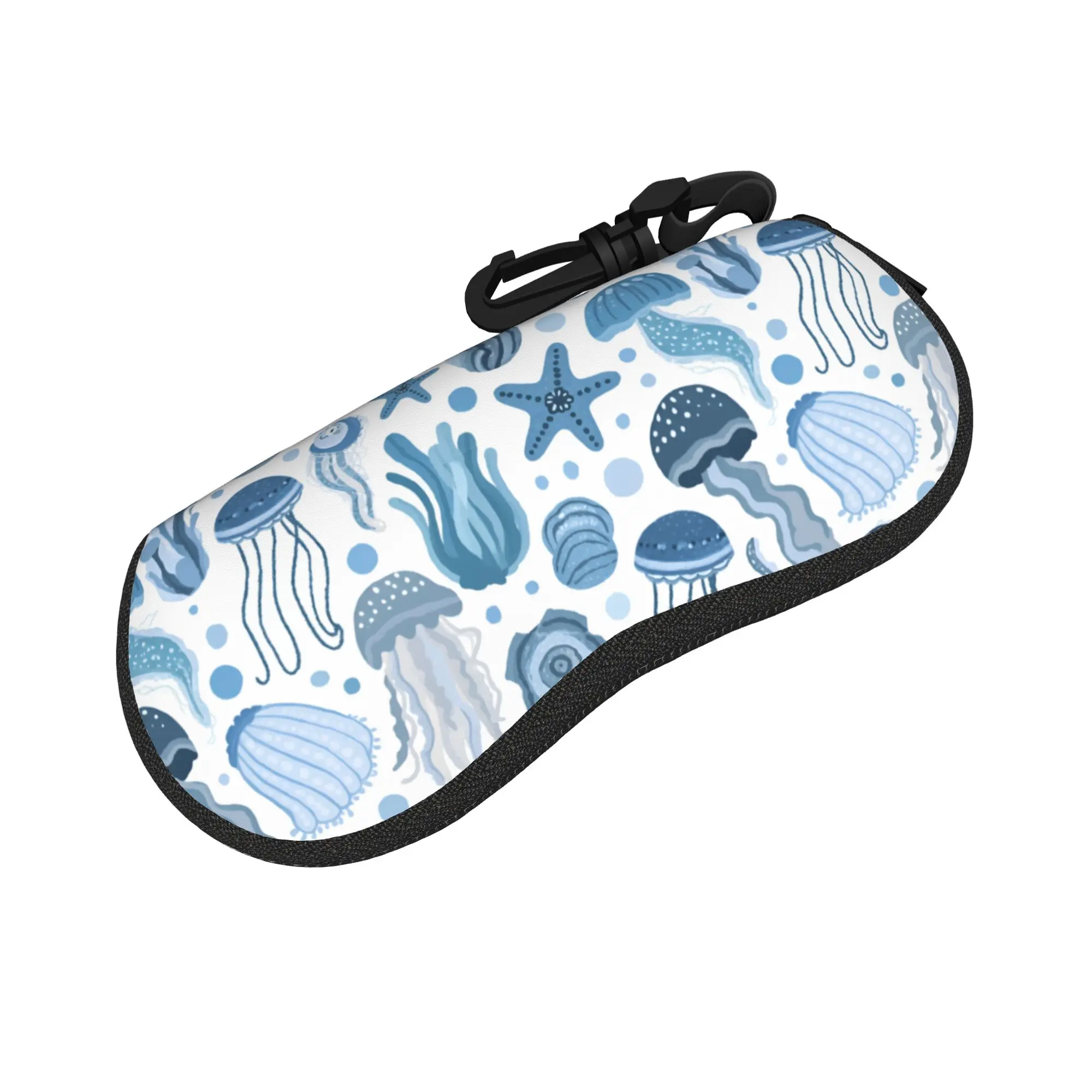 Lovely Cute whale Ocean animals Glasses Case New Accessories  Reading Storage Box Anti-Pressure Eyewear Container