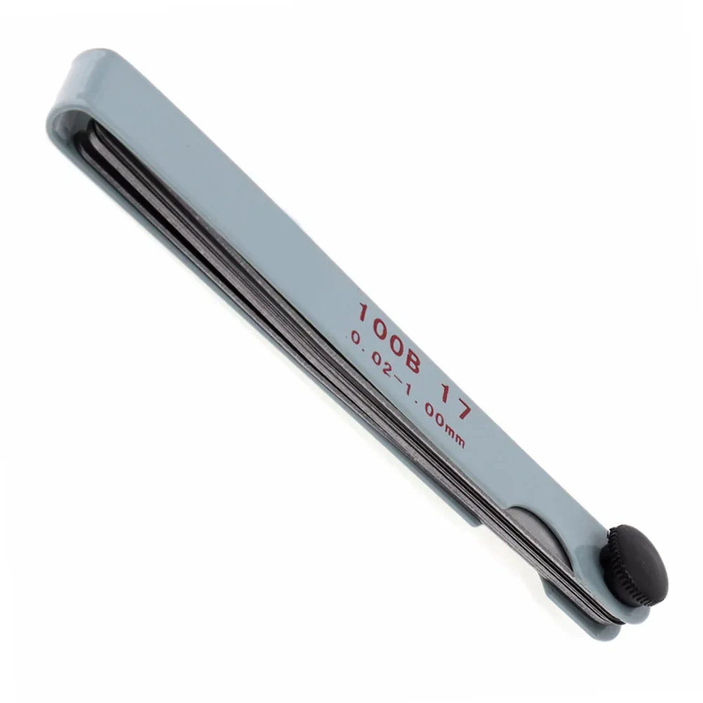 炭素鋼メートルフィラー木工工具、すきまゲージ、0.02〜1mm、10cm、4インチ、高品質、1個