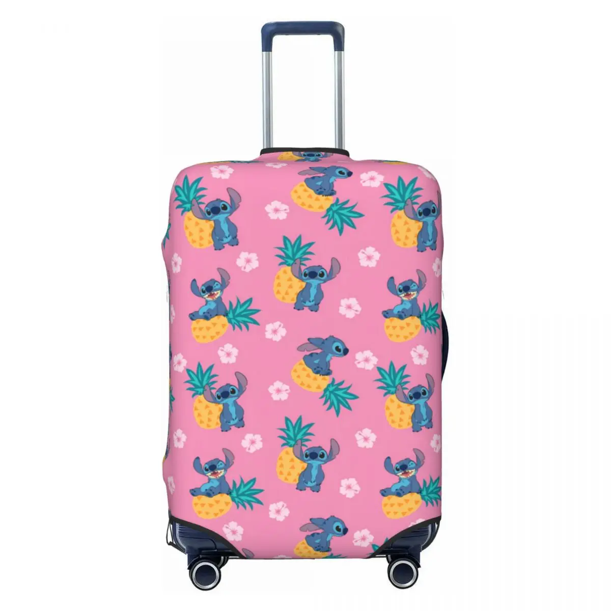 

Милый аниме-чехол для чемодана с персонажем Стич, моющийся, классический, для путешествий