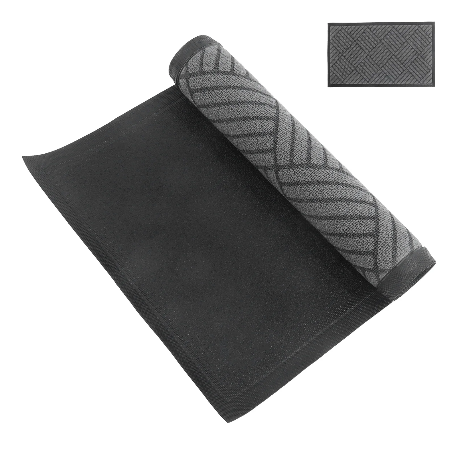 

Anti-Skid Floor Mat with Fine Workmanship Non-Slip Design for Bathroom Living Room Kitchen Entryway Home Doormat Water