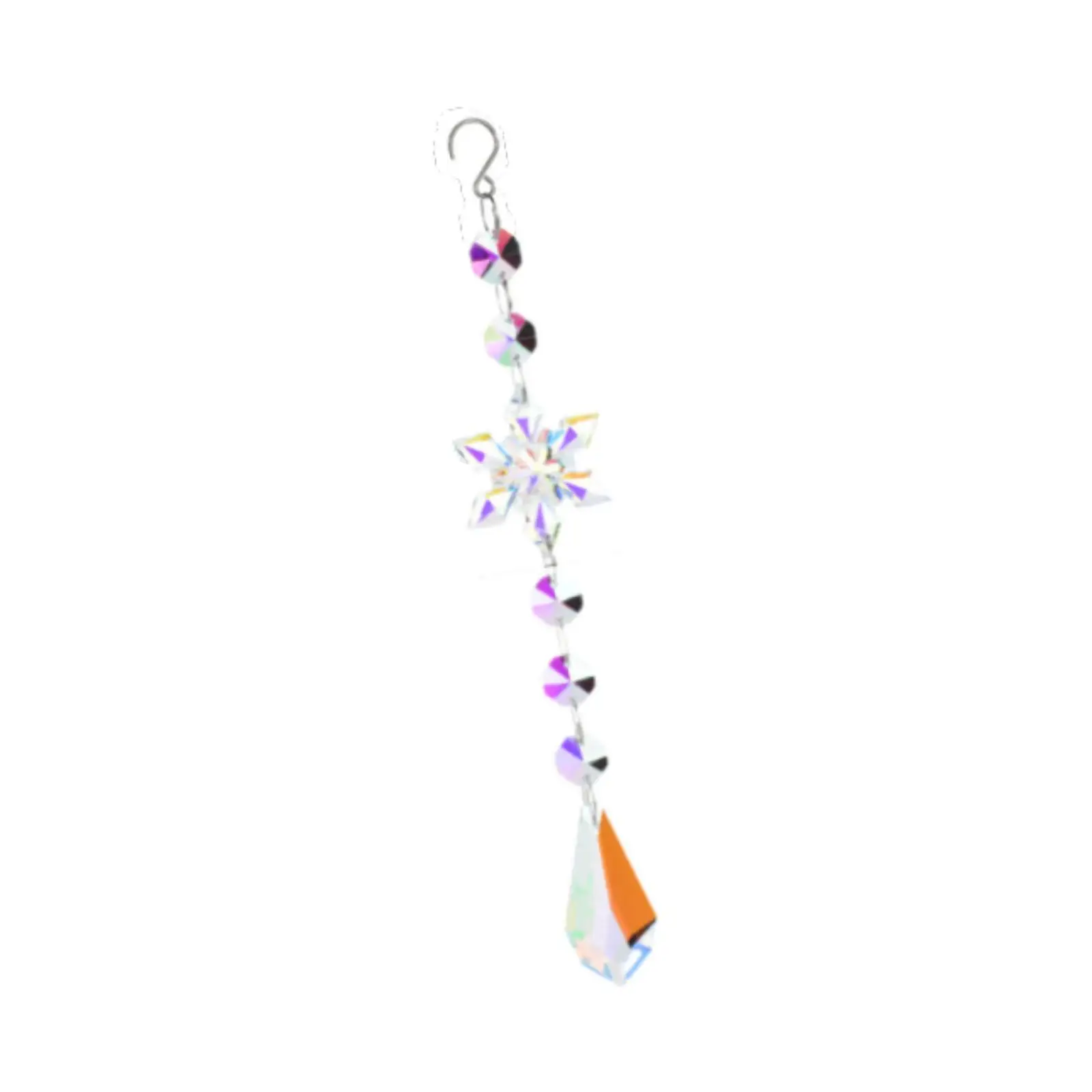 Christmas Tree Ornament Snowflake Pendant Hanging Decoration,Acrylic for Window Car Interior