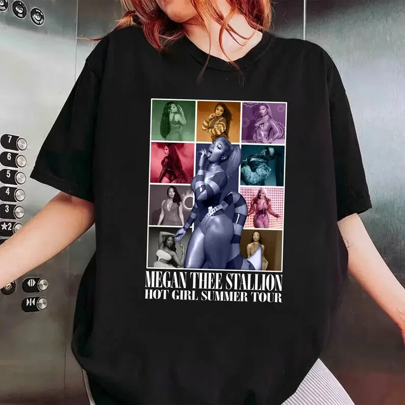 Megan Thee Stallion The Eras Tour T-shirt, Rapper Megan Thee Stallion Tour 2024