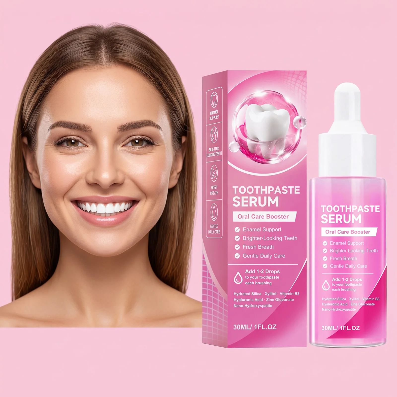 Tooth Whitening Serum Repair E - Enamel Repair Serum recension och pris