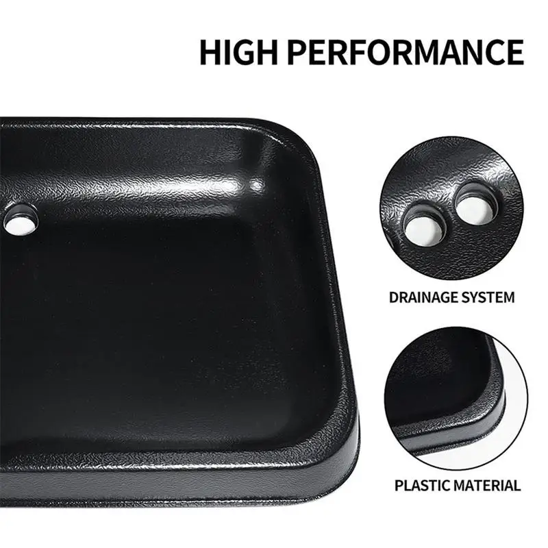 60.2cm Golf Ball Tray Rubber Golf Ball Container Tray Golf Serve Tray Holds 62 Balls Golf Range Training Holder Golf Supplies