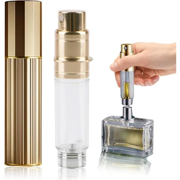 Perfume Bottle Refillable 5ml 10ML  Portable Trave Leakproof Mini Mist Perfume Atomiser Spray Bottle Handbag Elegant Dispenser