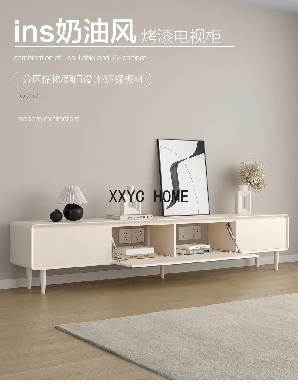 Witte Tv-Kast Massi…