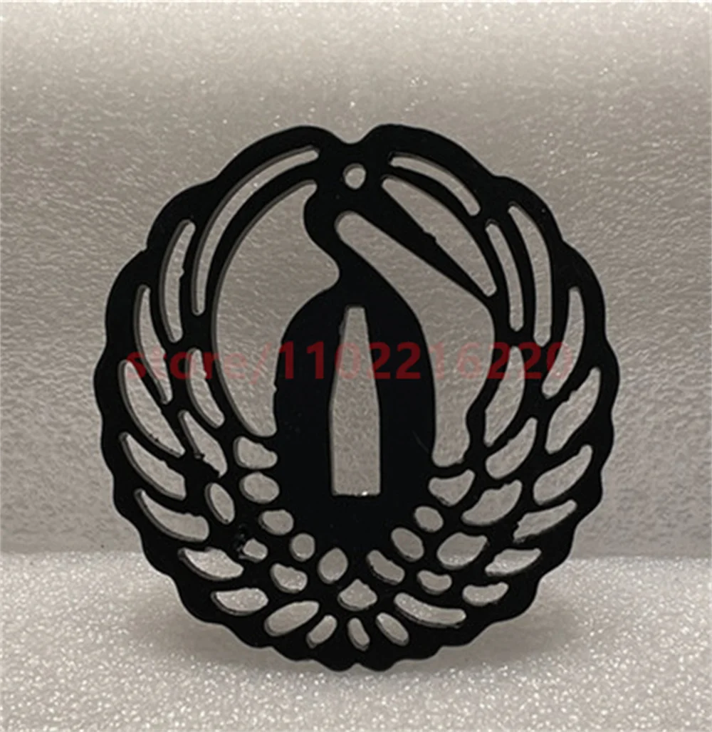 Unique Beautiful Steel Iron Tsuba Handguard Guard For Japanese Japan Samurai Katana Sword Fitting Parts Accessory Nice