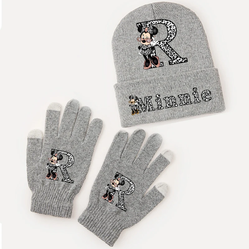 Леопардовая-шапка-с-Минни-Маус-комплект-перчаток-для-девочек-шапочки-с-надписью-a-z-вязаные-варежки-комплекты-детских-зимних-теплых-шапок-перчатки