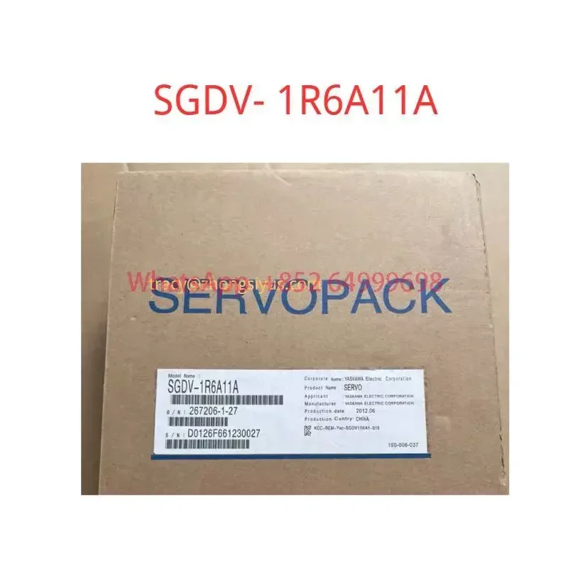 SGDV-1R6A11A Brand new servo driver SGDV 1R6A11A