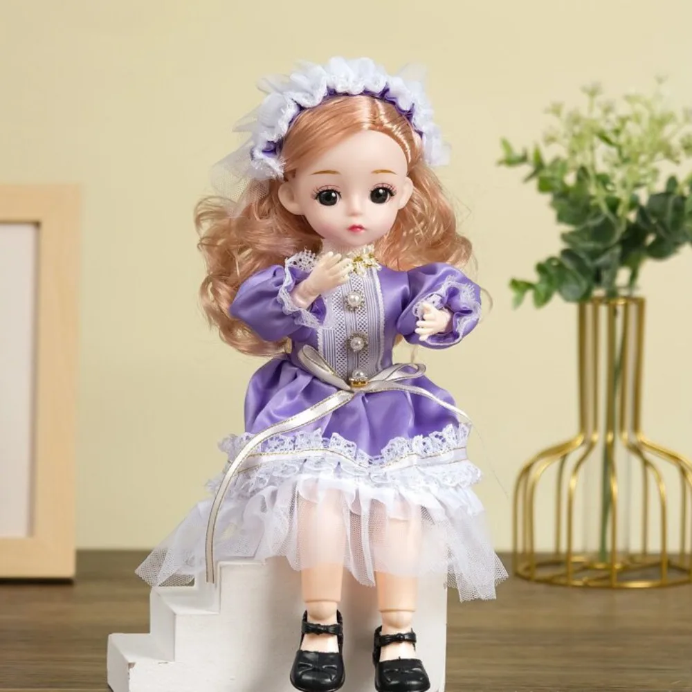 

1/6 SD 30cm Bjd Doll with Clothes Attractive Eyes Long Hair Princess Dress Up BJD Dolls with Wig Make Up Elegant