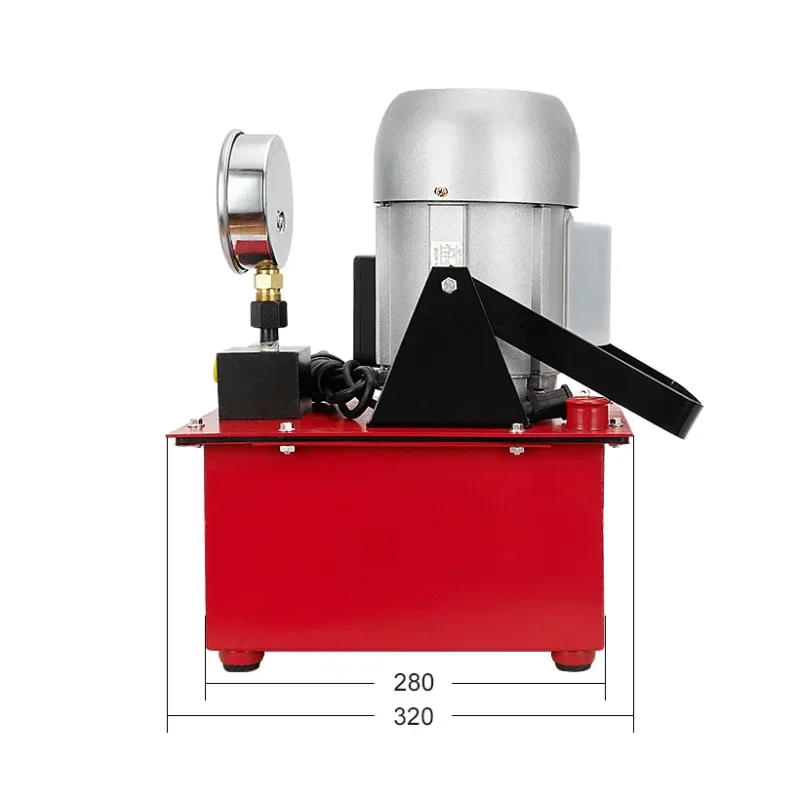 강력한 이중 작동 전기 유압 펌프, 초고압 워터 펌프, 유압 도구, 분당 5L, 220V, 70MPa