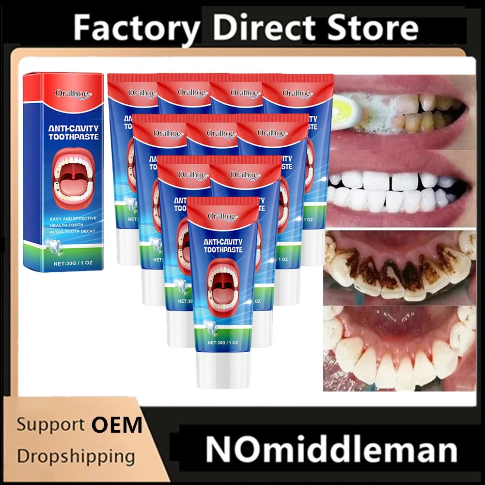 

Anti-Decay Toothpaste Dental Caries Repair Cream Prevent Tooth Decay Protect Teeth Remove Plaque Toothache Relieve Periodontitis