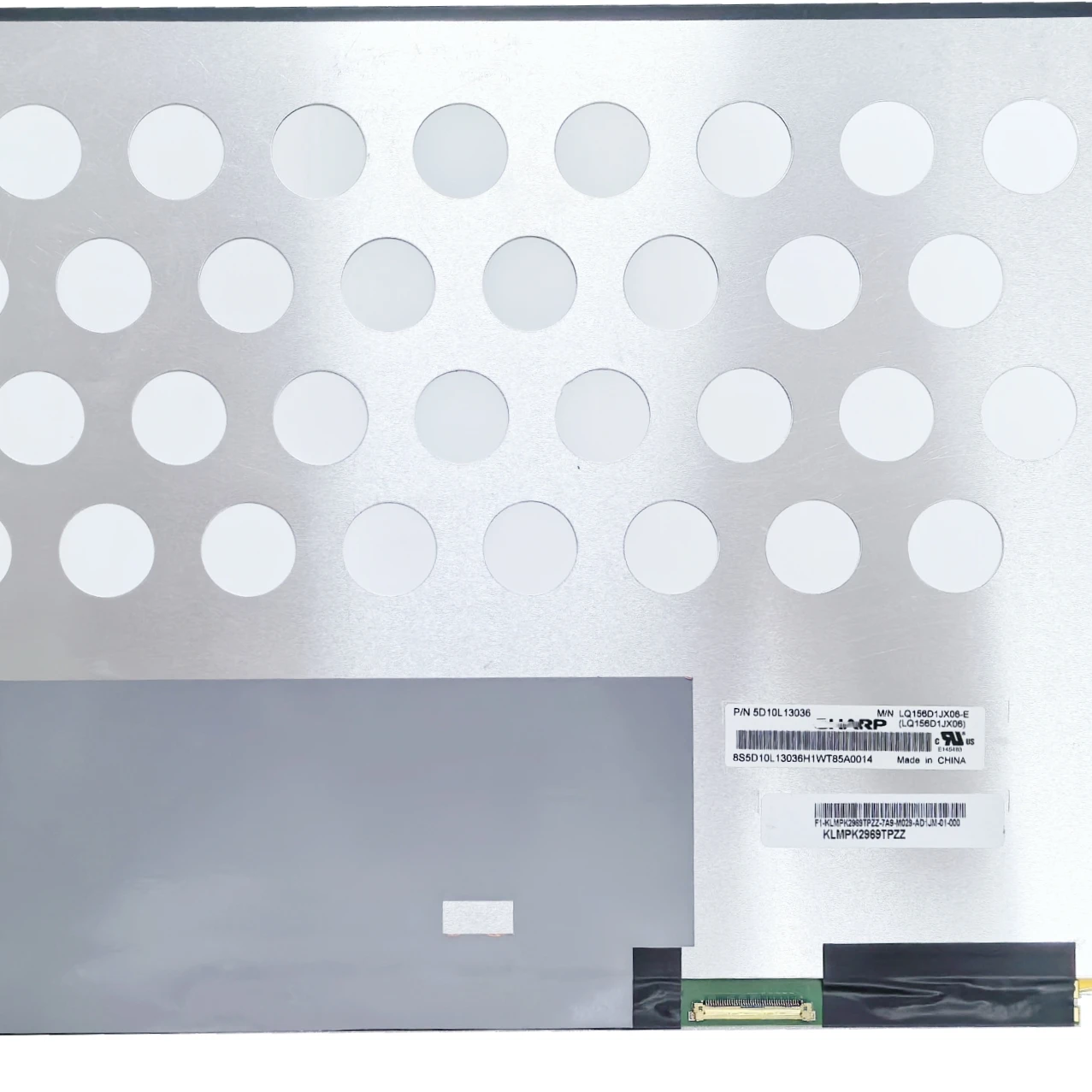 Imagem -03 - Painel de Led para Laptop Substituição da Matriz Edp Tela Lcd Lq156d1jx06-e Lq156d1jx06 Ips 156 Polegadas 3840x2160 156 Polegadas