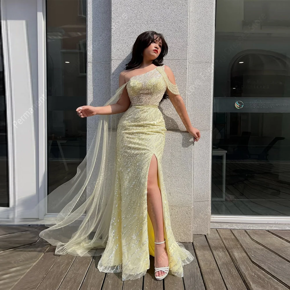 

Beautiful Women Evening Dresses Fascinating Sexy Sleeveless Prom Gowns Party Mopping Length Princess Robes de soirée Customized