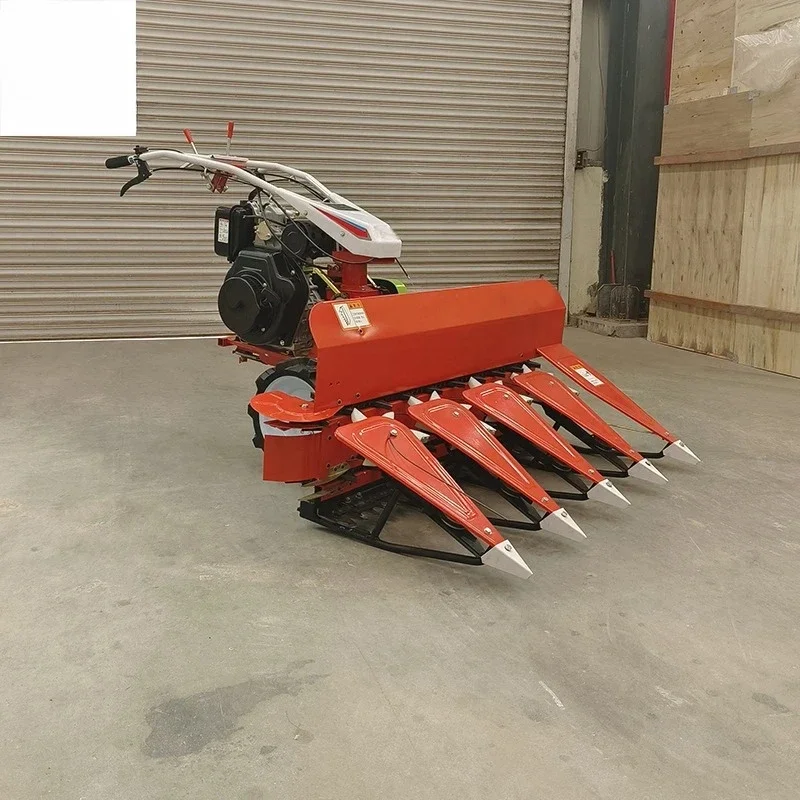 2024 Hand Push Corn Rice Wheat Harvesting Machine Harvesters Machine for Rice