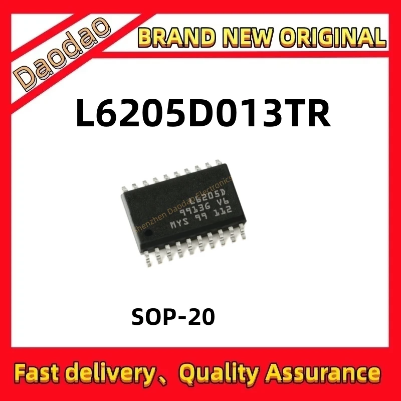 Quality New L6205D013TR L6205D013 L6205D L6205 IC chip SOP-20