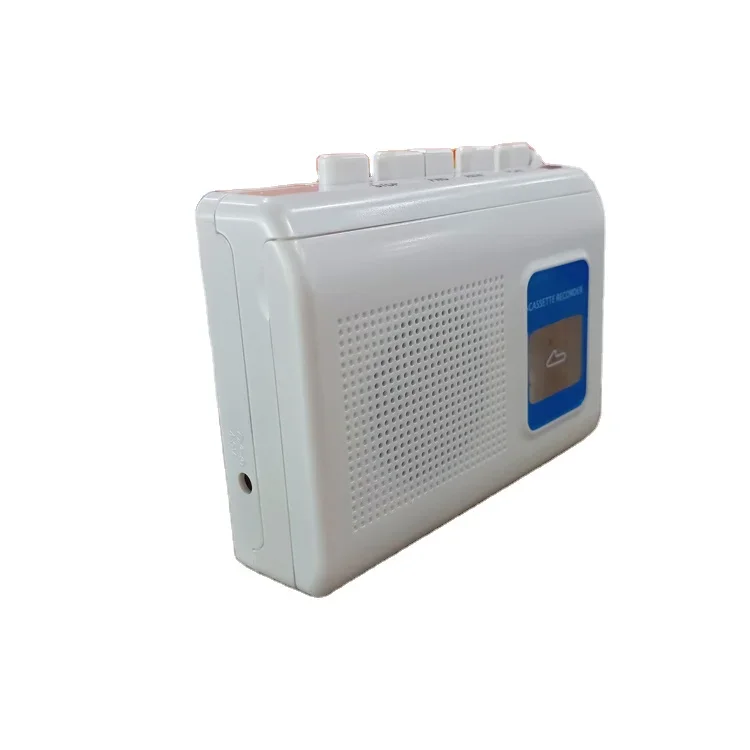 

Factory Hot Selling Portable White Personal Cassette Walkman Vintage Top Sale Cassette Recorders & Players