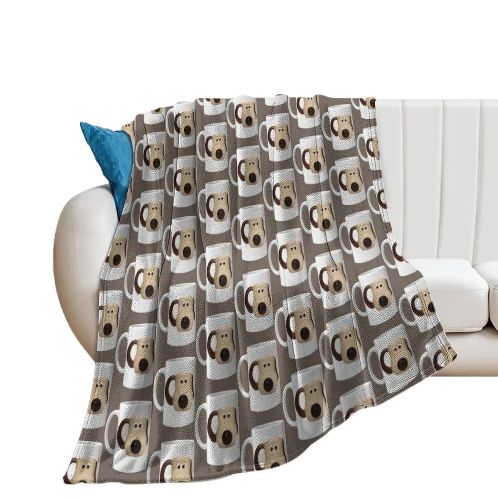 Gromit mug mug Throw Blanket Blankets For Sofas Plaid Vintage manga Blankets