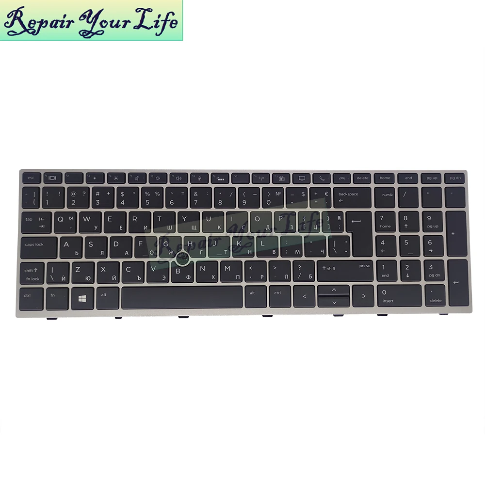 Imagem -05 - Teclado Retroiluminado Turco bg us hp Elitebook 755 g5 755 g6 850 g5 850 g6 Bul Iluminação do Teclado Inglês L11999 L12000