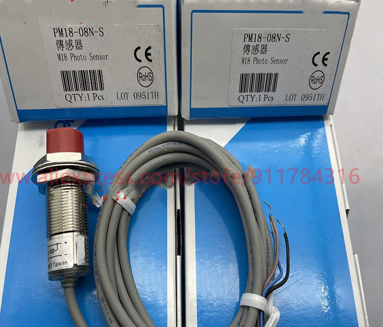 

5pcs New High Quality Fotek proximity switch PM18-08N-S PM18-08P-S PM18-08NB-S PM18-08PB-S