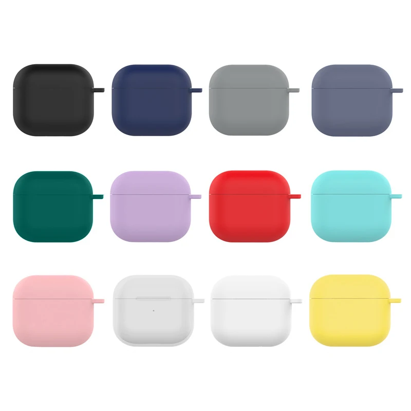 Tpu macio silicone caso protetor caixa de capa para airpods 3 fone de ouvido casos (airpods não incluído)