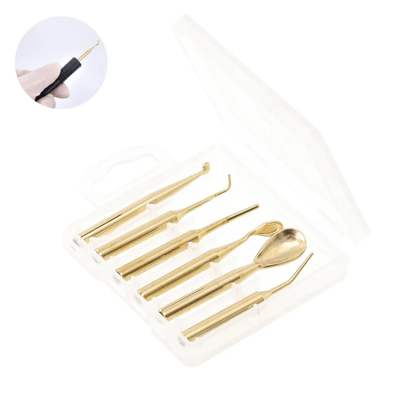 

6Pcs Dental Wax Replacement Tips for Electric Wax Carver Pen Dental Lab Jewelry Making Wax Modeling Tool Heads Accessories