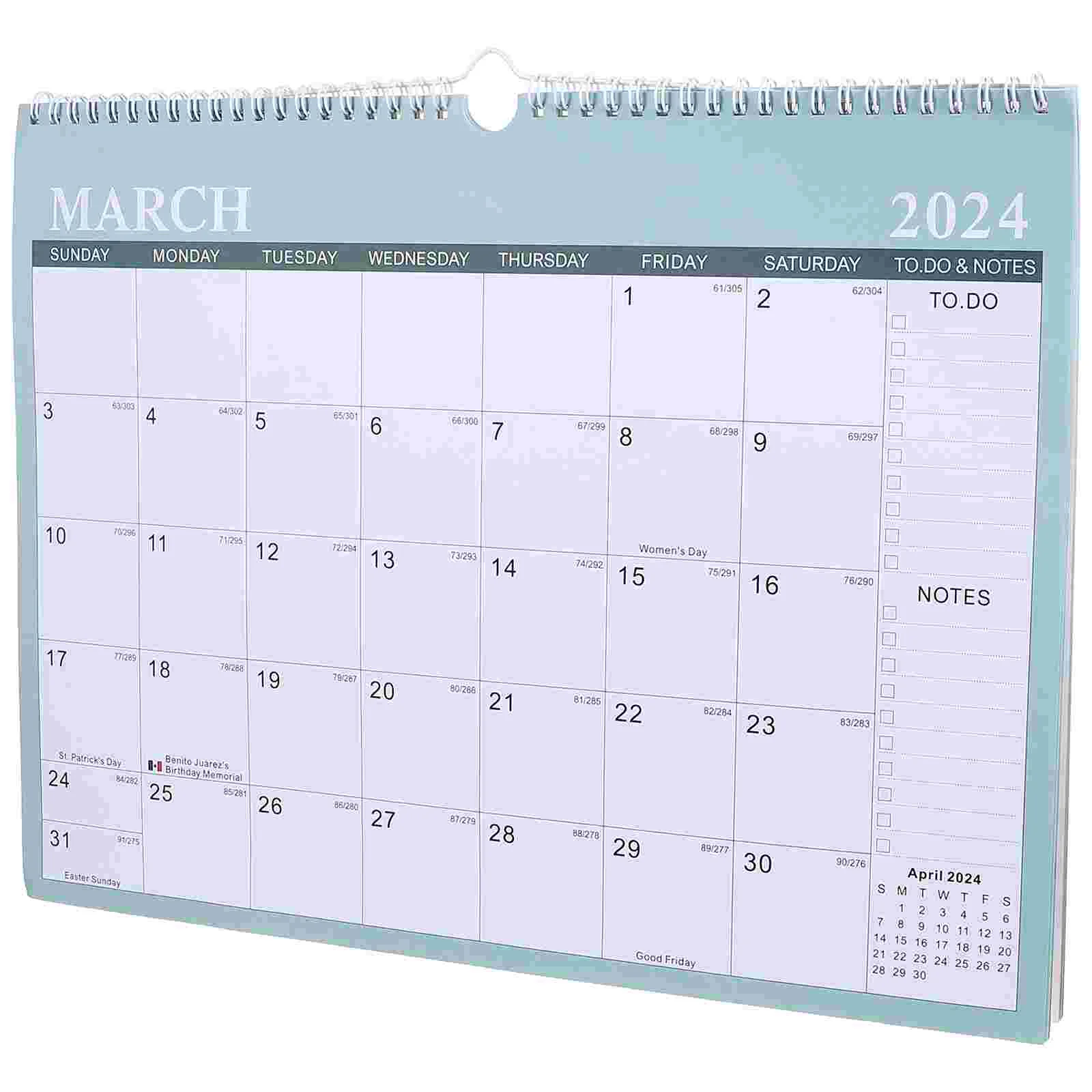 

Monthly Hanging Calendar Count Down Calendar English Daily Calendar Wall Calendar