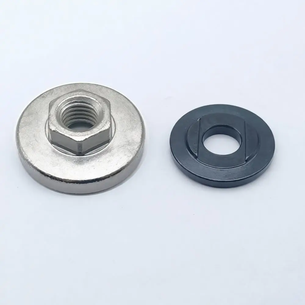 Angle Grinder Pressure Plate Clamp Lock Nut Accessory For 125mm 150mm Iron Flange Spare Parts Efficient Metal Power Tool