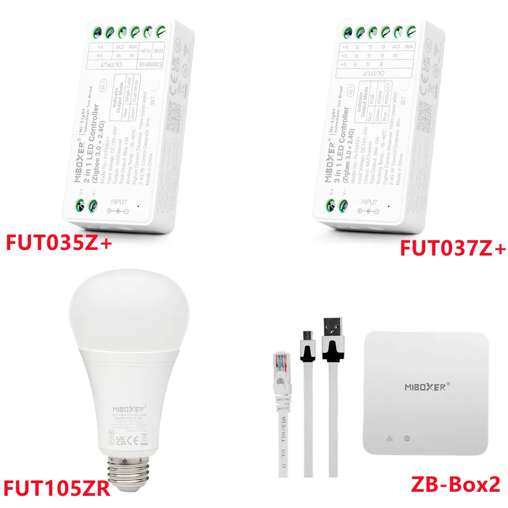 

Проводной шлюз (Zigbee 3,0 + 2,4G), 12 Вт, RGB + цветная лампа CCT, 2 в 1/3 в 1, контроллер для одного цвета/двойного белого/RGB/RGBW/RGB + цветная лента CCT