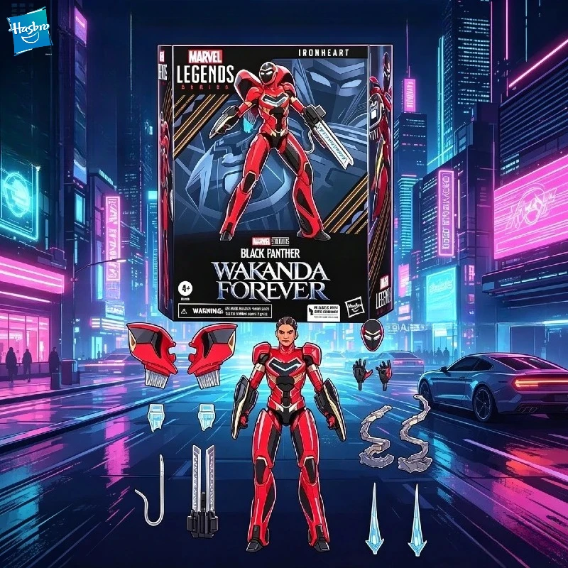 

В НАЛИЧИИ: Коллекционная фигурка Hasbro Marvel Legends Ironheart (Heart of Steel) 6 дюймов, Black Panther: Wakanda Forever