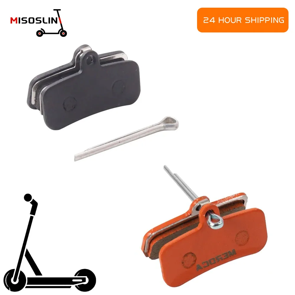 Hydraulic Disc Brake Pads Electric Scooter Accessories For BURN E 2 MAX Longan Four Piston Semi Metal Disc Brake Pad Repair Part