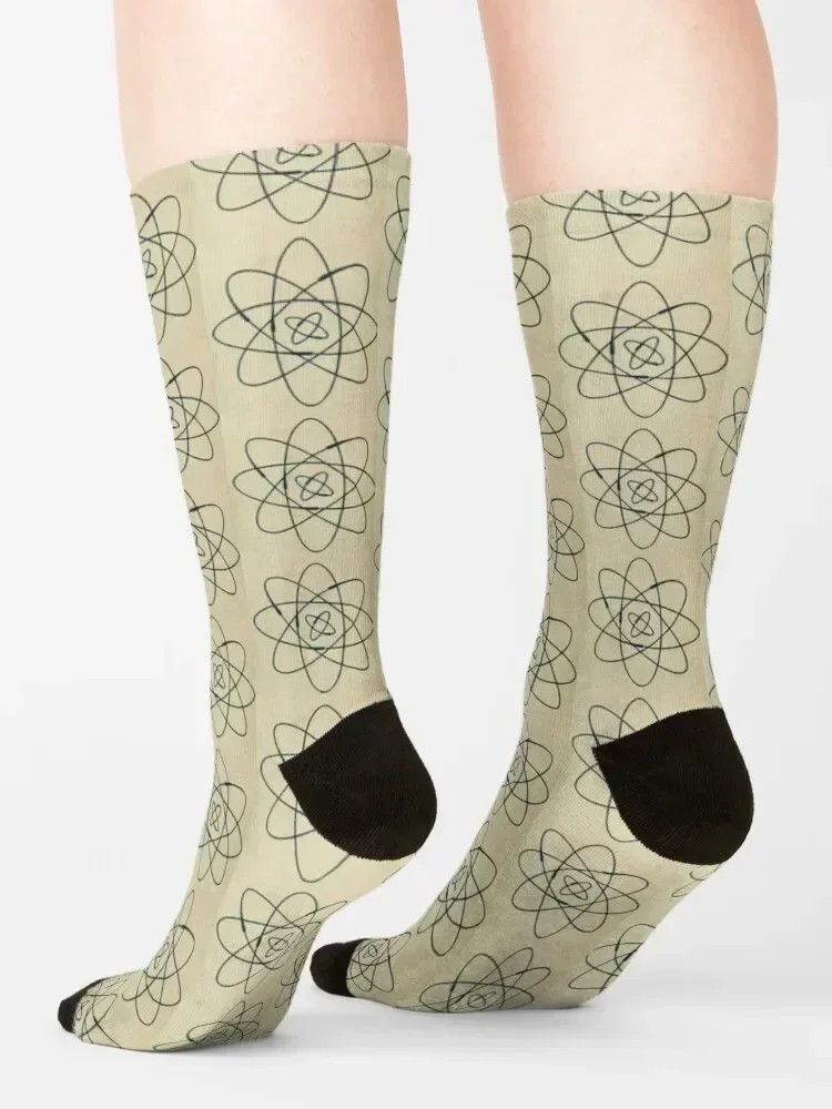 Vintage Physics Atom Socks piso de diseñador calcetines para niños para mujeres hombres