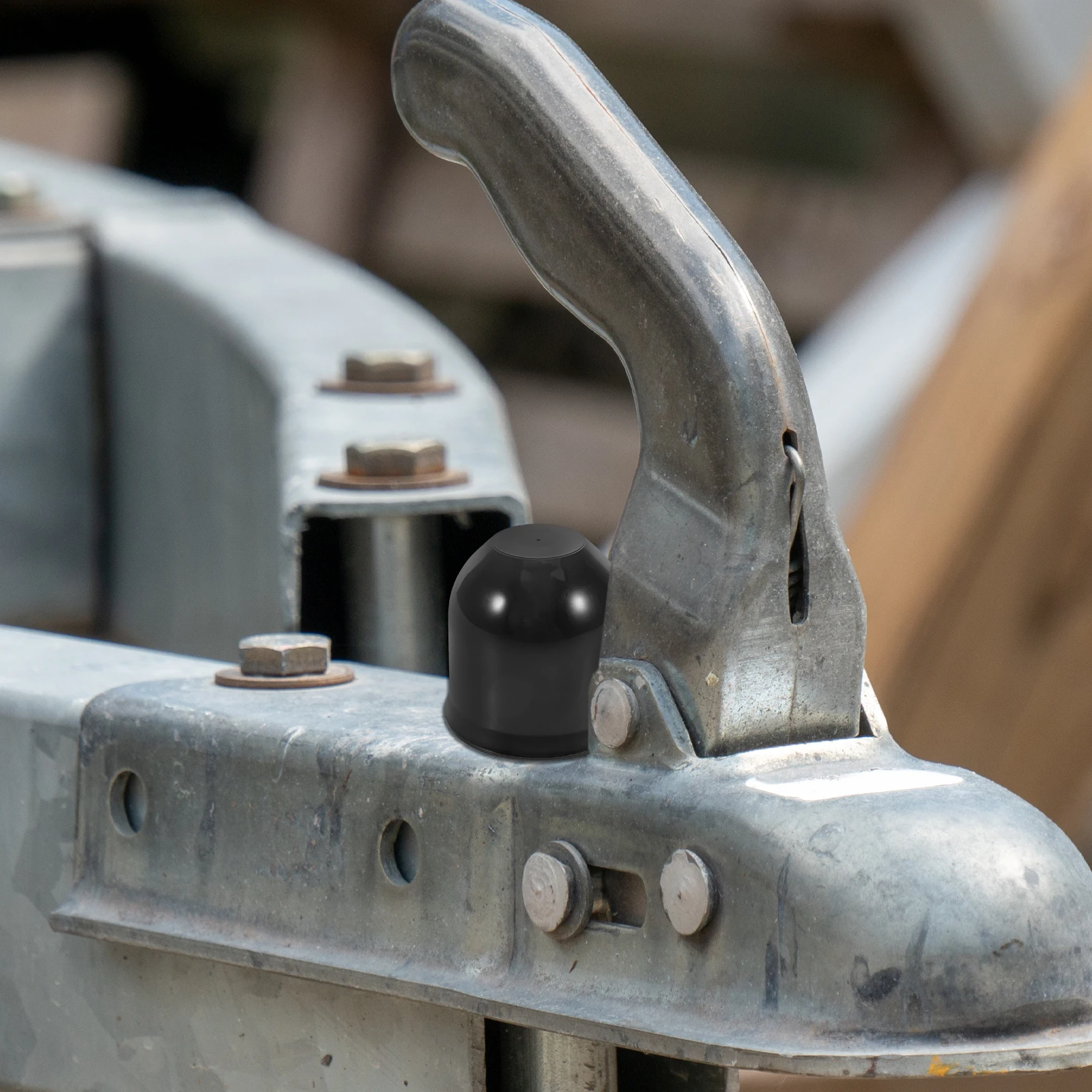 

Heavy Duty Waterproof Plastic Trailer Ball Cover Tow Hitch Cap for Rv Boat Truck Caravan All Weather Protection