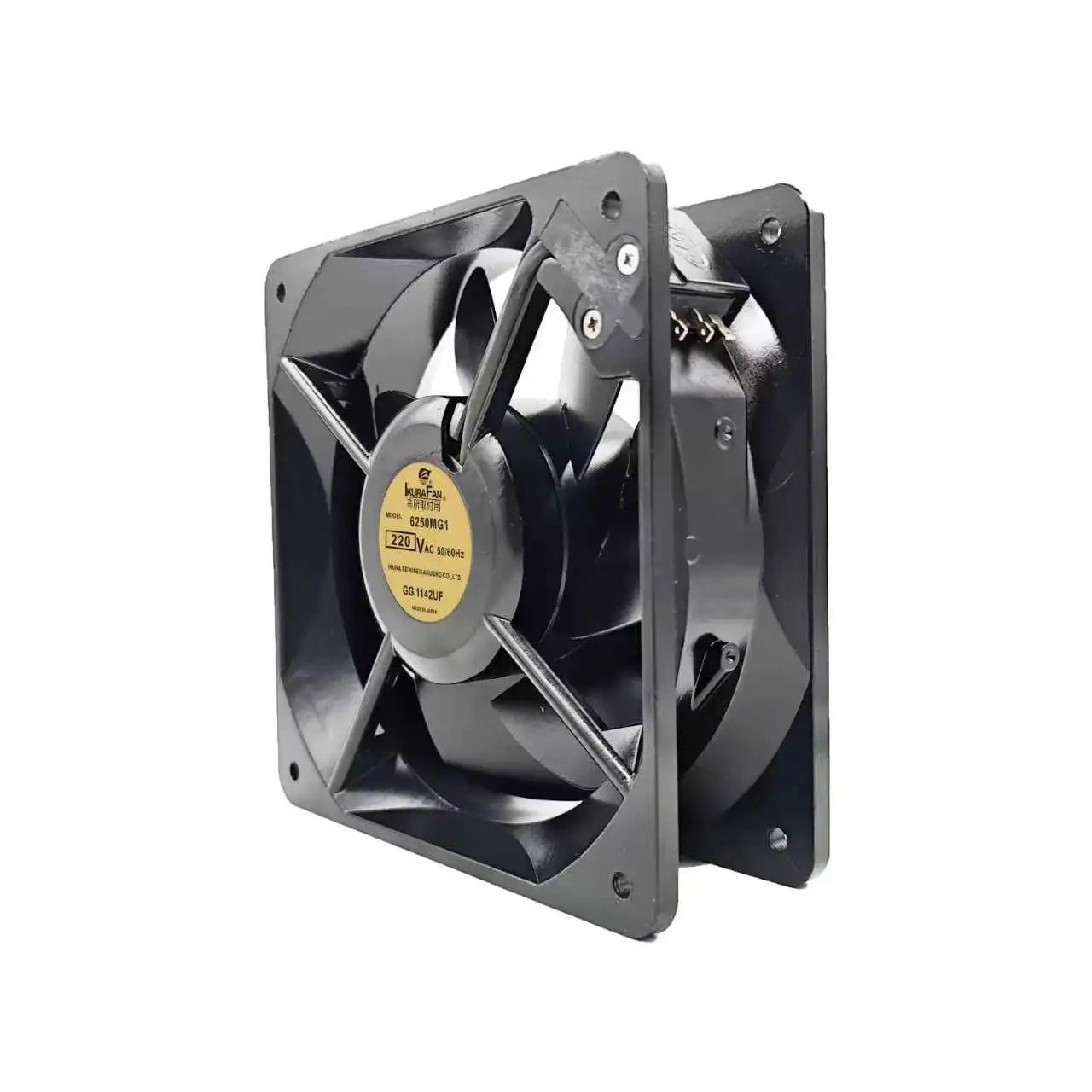 For Fan 6250MG1 AC 220V 50/60Hz GG1142UF Metal Industrial Equipment Cabinet Axial Cooling Fan Made in Japan