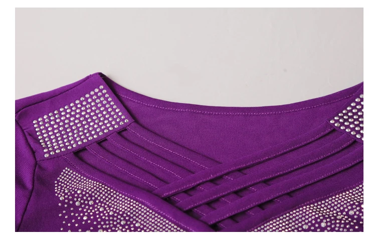 2025 nouveau T-Shirt femme Chic croix évider diamants chauds à manches longues maille hauts mode femme tout Match t-shirts automne