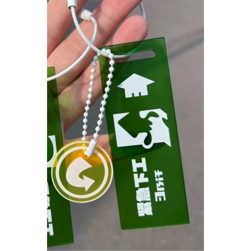 Jet Fighters Splatoon with People Around The Emergency Work Chapter Squid Akrylowy wisiorek Charm Couple Pendant