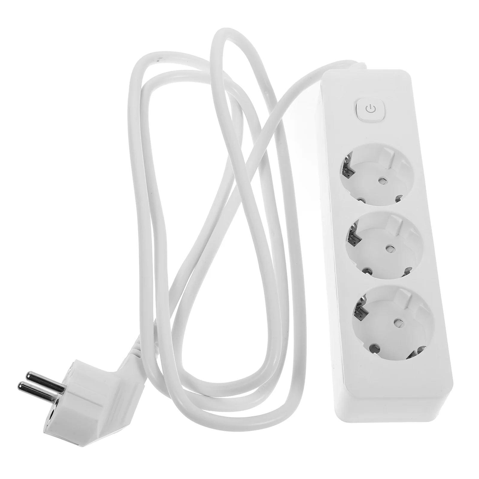 Power Strip Travel Accessory Panel Adapter Europe Board Cord Socket Flame Retardant PP Extension Plug-in Household