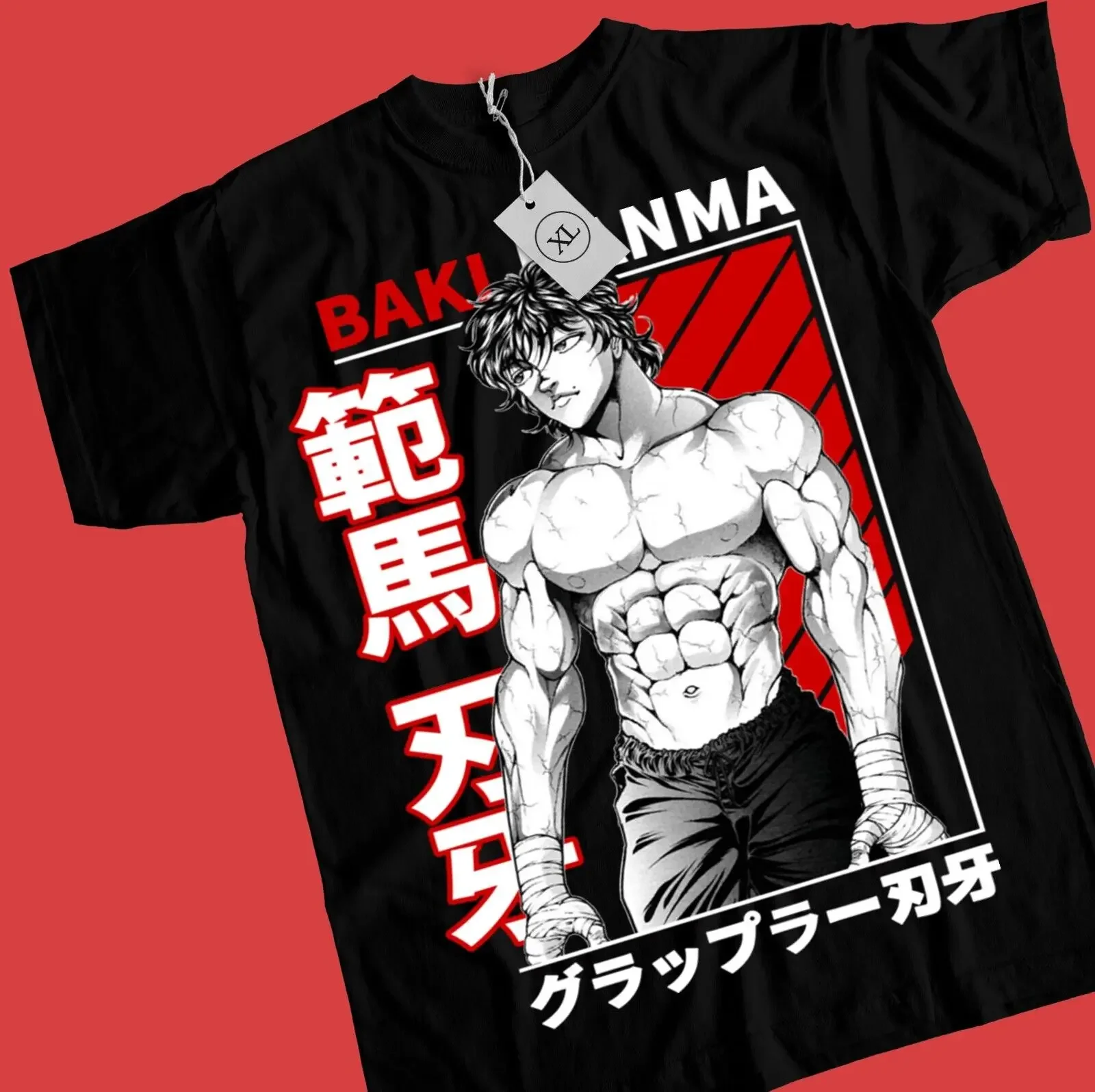 Baki the Grappler Hanma Yujiro T-shirt New,Top,Best view Unisex Black Gift Shirt