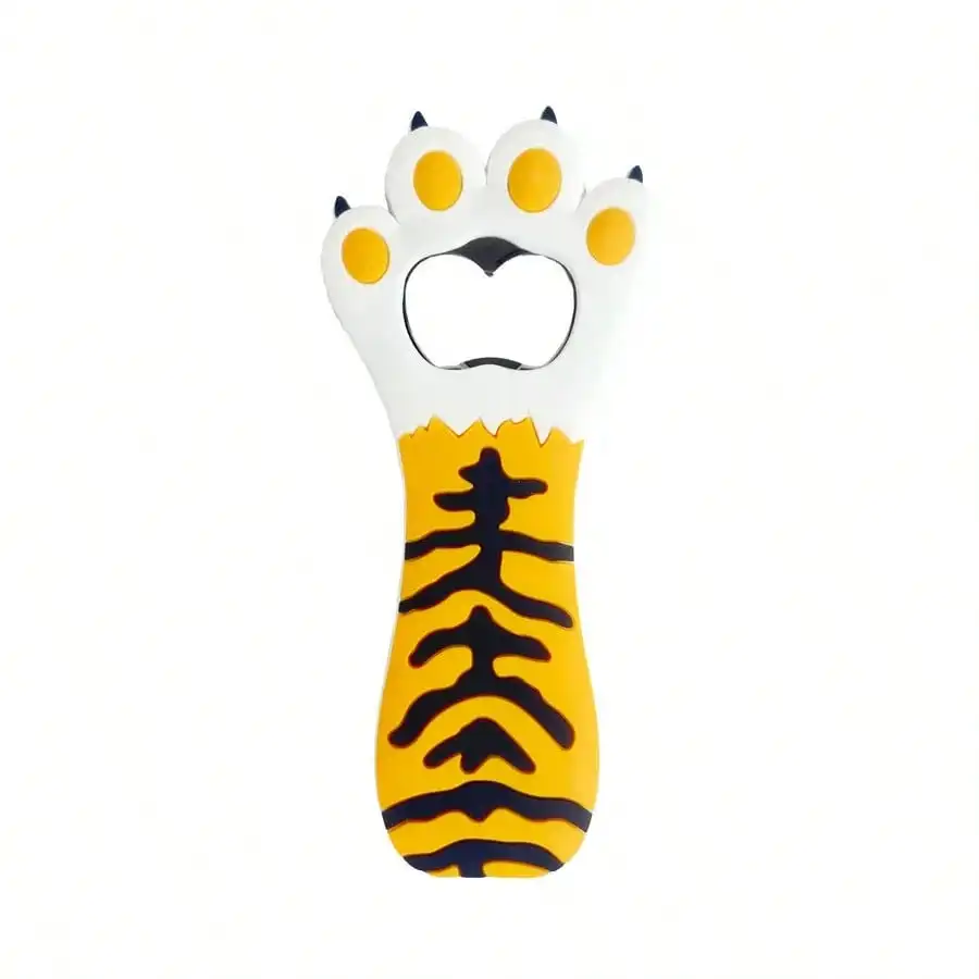 

Cute Cat Paw Bottle Opener Refrigerator Magnet Beer Bottle Opener Shape Soda Beverage Beer Bottle Opener