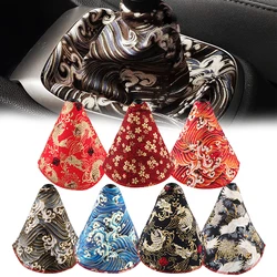 Fashion Jdm Samurai Gearbox Canvas Gear Shift Knob Boot Cover Racing Shift Knob Collars Accessories