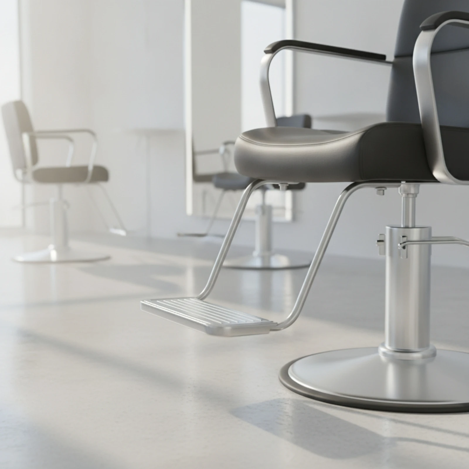 Furniture Hardware Replacement - Salon Chair Footrest Replacement Barber Chair