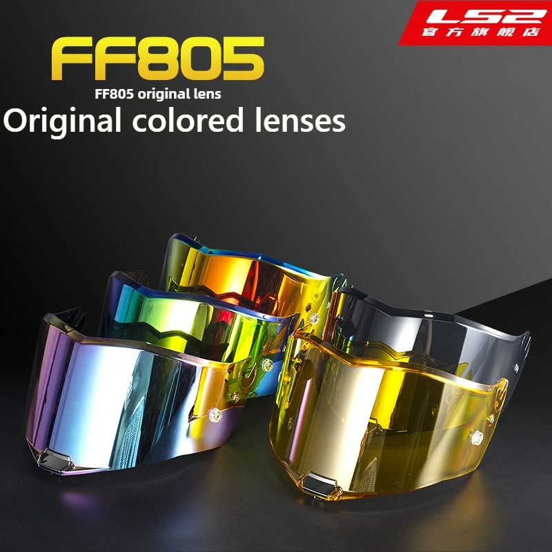 

LS2 Motorcycle Helmet Visors FF805 Thunder Special Original Lenses Sun Protection Day and Night Universal Viceras Para Casco