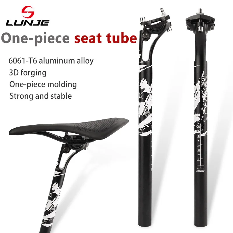 

Bicycle Seat Tube Bicycle SeatPost 27.2/30.9/31.6mm Length 400mm Ultralight Aluminum Alloy MTB/Road Bike Seat Tube Bicycle Parts