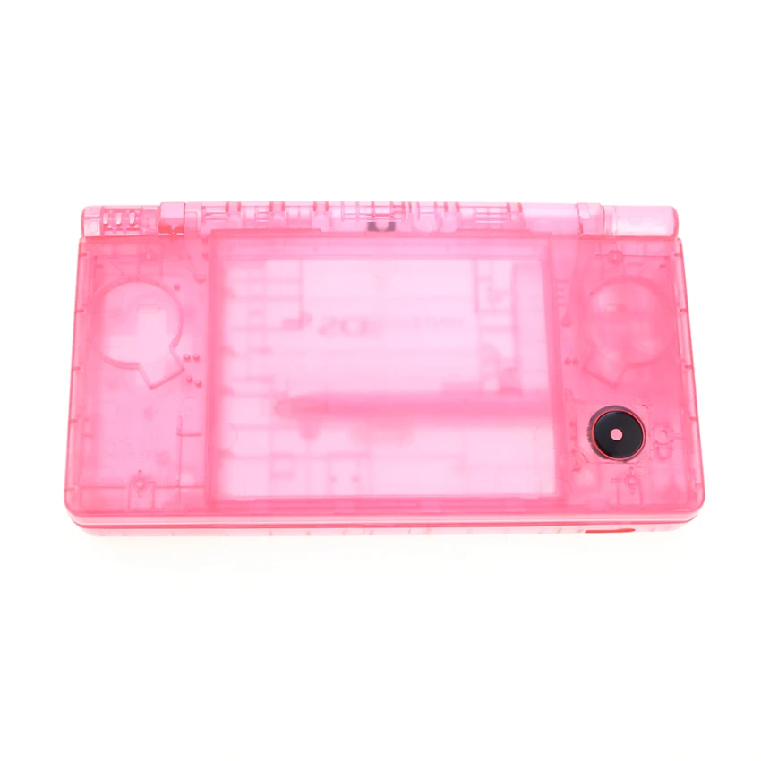 1 set FOR  DSI NDSI plastic color cover shell replacement parts shell console with button kit 15 colors