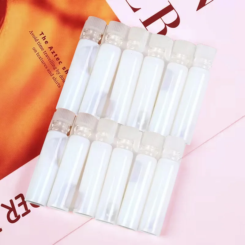 5/10 PCS 2 ML Mini Eyelash Extension Glue Latex Free Travel Size Strong Hold Brush On Type Portable Strip Lash Adhesive