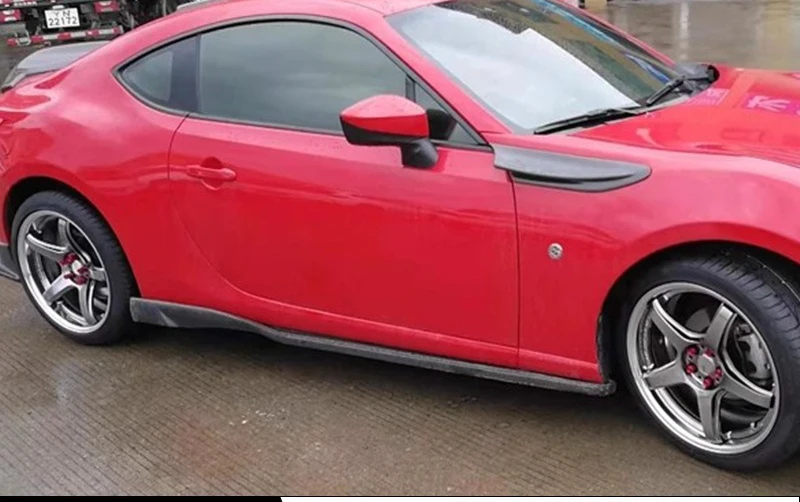 

For Toyota GT86 Subaru BRZ Carbon Fiber Side Skirt Small Surround Body Kit Car Modification Accessories
